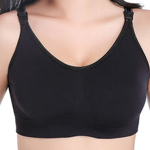 Load image into Gallery viewer, Bump to Baby Nursing Bra Black