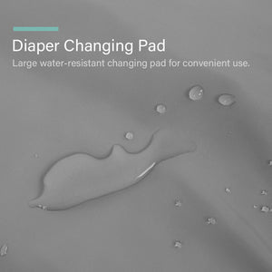 3-in-1 Diaper Changing Pad - No More Messy Hands!