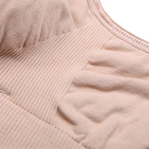 Bump to Baby Nursing Bra Bare Closeup