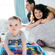 Load image into Gallery viewer, MOMO Tummy Time Sensory Water Bathmat