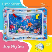 Load image into Gallery viewer, MOMO Tummy Time Sensory Water Bathmat