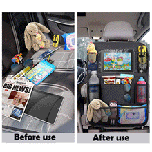 Load image into Gallery viewer, Seat Back 8-Pocket Organizer - For Cars Minivans and Trucks