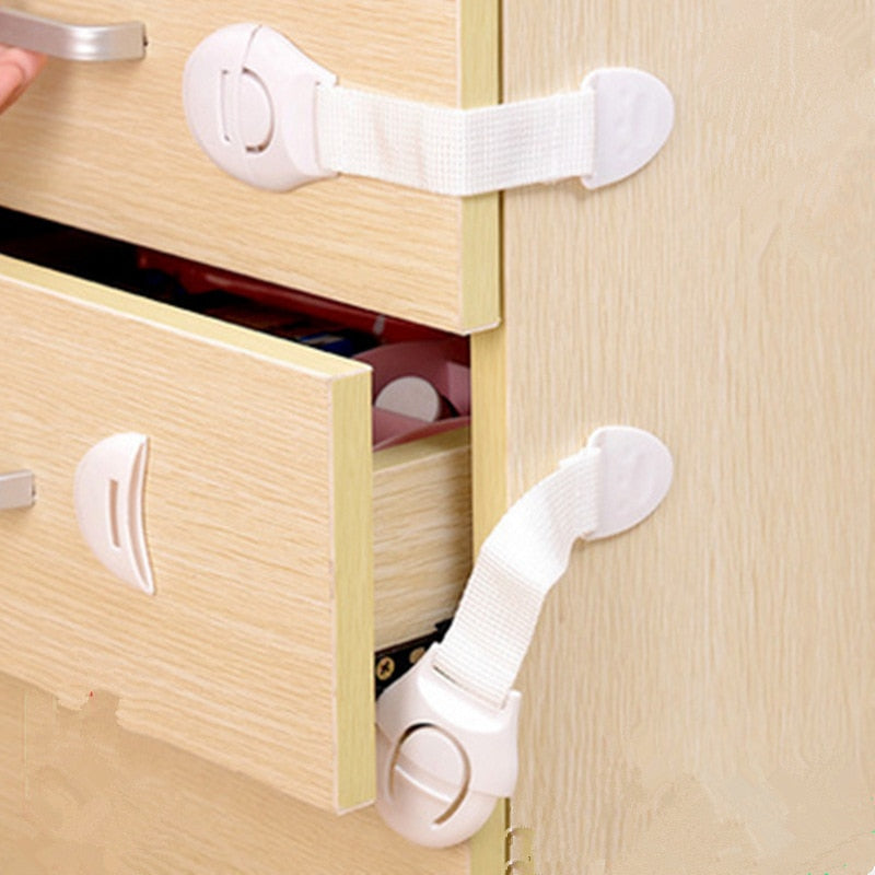 5pcs Baby Safety Cabinet Locks