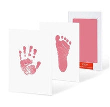 Load image into Gallery viewer, Non-Toxic Baby Handprint Footprint Imprint Kit