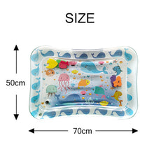 Load image into Gallery viewer, MOMO Tummy Time Sensory Water Bathmat