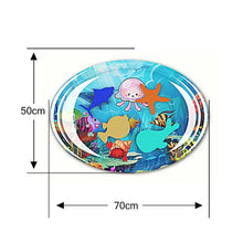 Load image into Gallery viewer, MOMO Tummy Time Sensory Water Bathmat