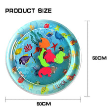 Load image into Gallery viewer, MOMO Tummy Time Sensory Water Bathmat